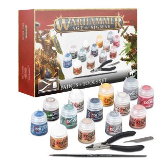AGE OF SIGMAR PAINTS + TOOLS SET (JPN/SIM+TRA CHN)