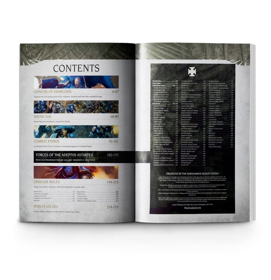 CODEX: SPACE MARINES (HB) (ENGLISH) - Image 2