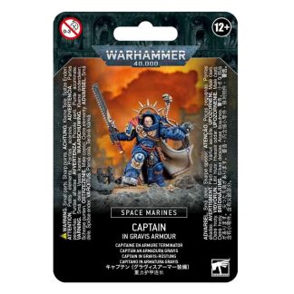 SPACE MARINES CAPTAIN IN GRAVIS ARMOUR