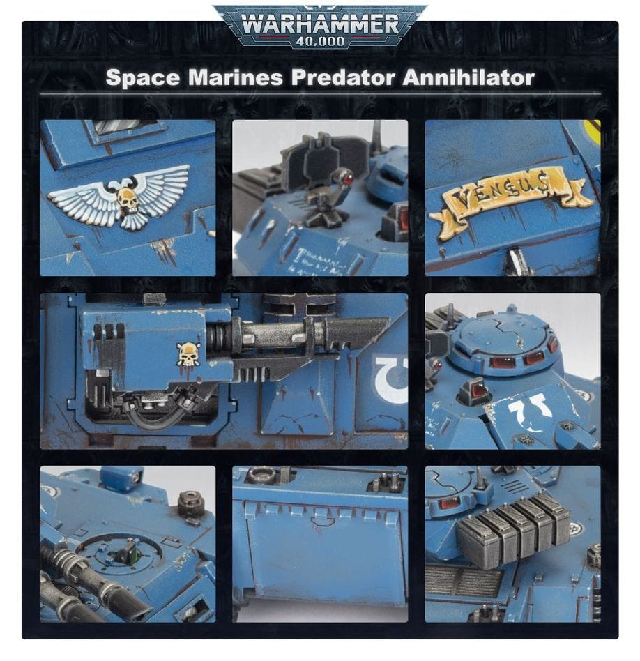 SPACE MARINES PREDATOR ANNIHILATOR / DESTRUCTOR - Image 2