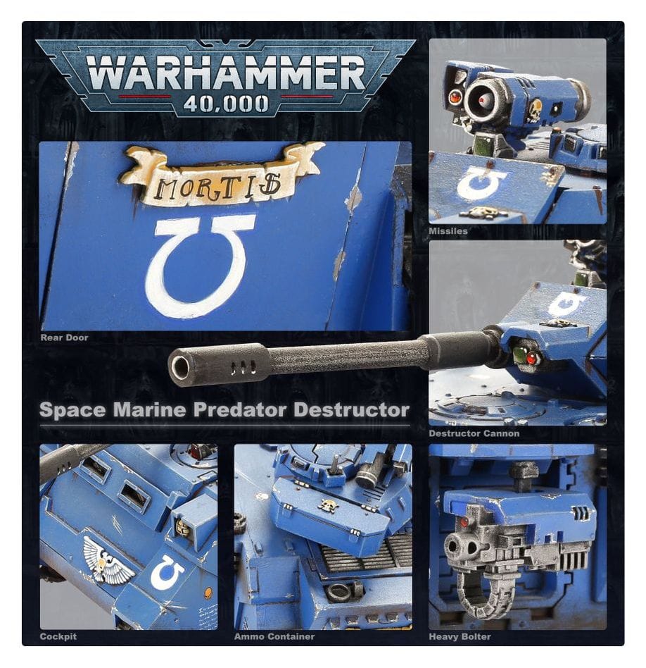 SPACE MARINES PREDATOR ANNIHILATOR / DESTRUCTOR - Image 4
