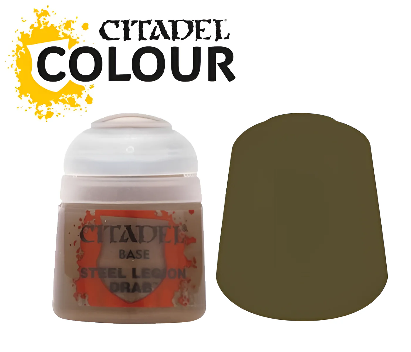 BASE: STEEL LEGION DRAB 12ML - Image 2