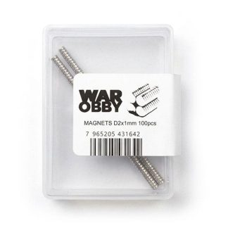 MAGNETS D2x1mm 100pcs