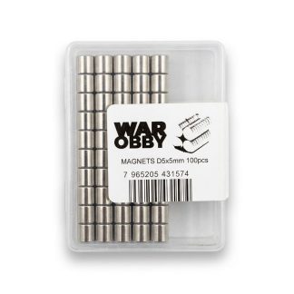 MAGNETS D5x5mm 100pcs