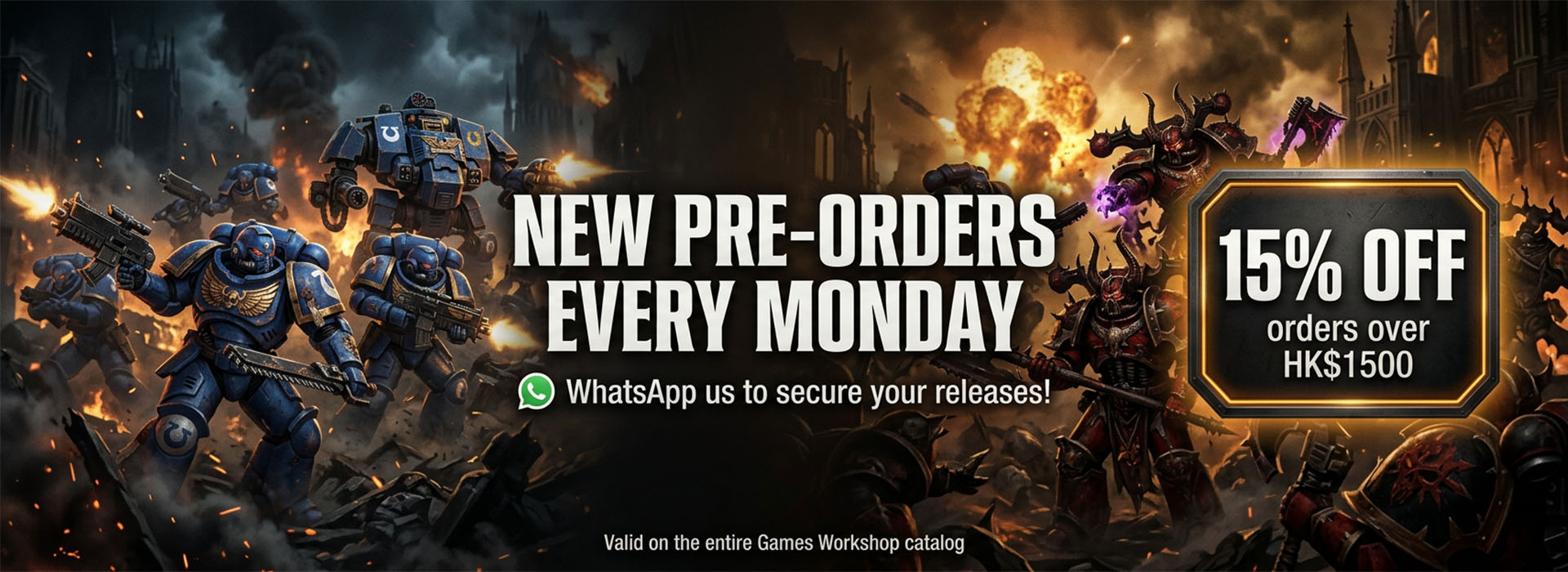 New Pre-Orders WhatsApp