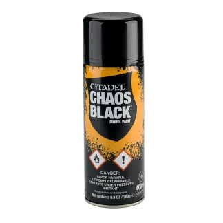 CITADEL CHAOS BLACK SPRAY PAINT